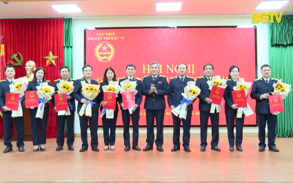 Công bố quyết định bổ nhiệm cán bộ Chi cục Thuế khu vực VI 