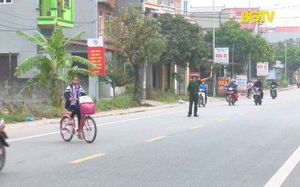 Cựu chiến binh đảm bảo an toàn giao thông 