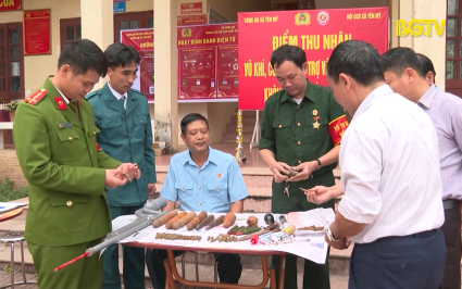Cựu chiến binh Lạng Giang với phong trào "Thu hồi vũ khí, vật liệu nổ