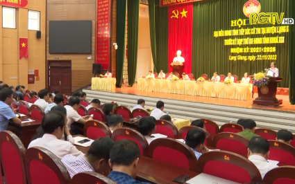 Đại biểu HĐND tỉnh tiếp xúc cử tri huyện Lạng Giang