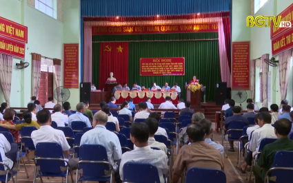 Đại biểu HĐND tỉnh tiếp xúc cử tri huyện Yên Dũng 