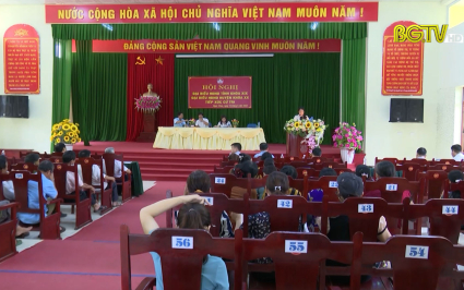 Đại biểu HĐND tỉnh tiếp xúc cử tri Tân Yên