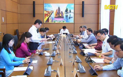 Đại biểu Quốc hội Bắc Giang thảo luận 