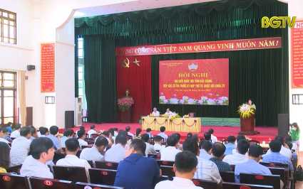 Đoàn ĐBQH tỉnh Bắc Giang tiếp xúc cử tri tại Việt Yên và Hiệp Hòa