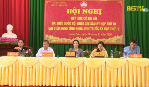 Đại biểu Quốc hội tiếp xúc cử tri tại các địa phương