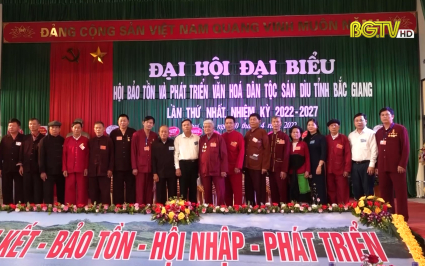 Đại hội Hội Bảo tồn và Phát triển văn hóa dân tộc Sán Dìu tỉnh Bắc Giang lần thứ nhất