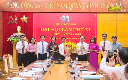 Đại hội Chi bộ điểm Đảng bộ Văn phòng Tỉnh uỷ