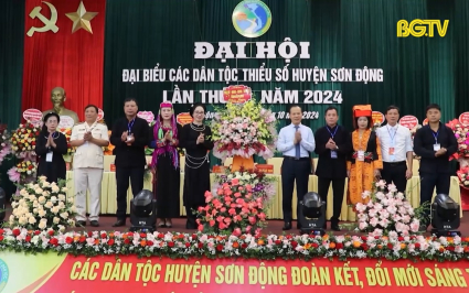 Đại hội đại biểu các dân tộc thiểu số huyện Sơn Động lần thứ IV