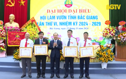 Đại hội đại biểu Hội Làm vườn Bắc Giang lần thứ VI