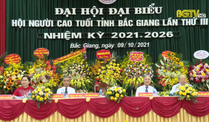 Đại hội đại biểu Hội Người cao tuổi tỉnh Bắc Giang lần thứ 3