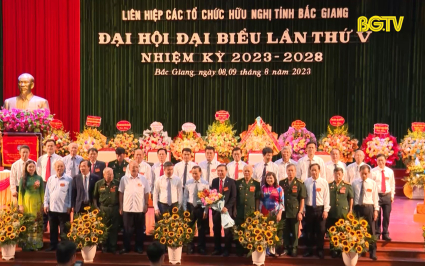 Đại hội Liên hiệp các tổ chức hữu nghị tỉnh Bắc Giang lần thứ V