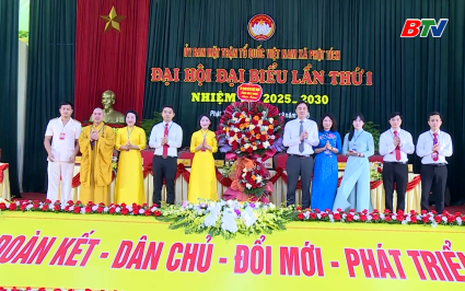 Đại hội đại biểu MTTQ phường Cảnh Thuỵ và xã Phật Tích lần thứ I