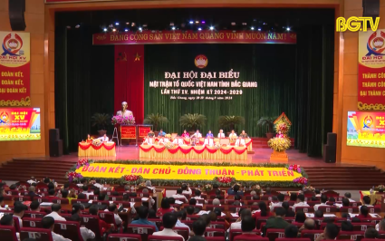Đại hội Đại biểu MTTQ tỉnh khoá 15 hoàn thành ngày làm việc đầu tiên