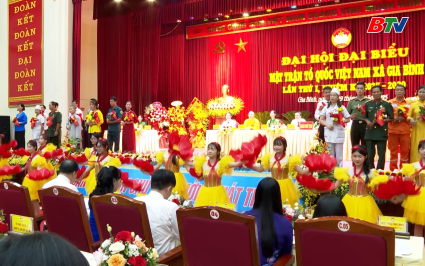 Đại hội đại biểu MTTQ xã Gia Bình lần thứ I