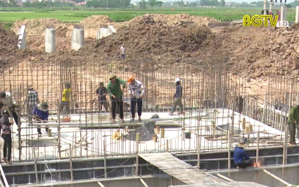 Đảm bảo đưa công trình tiêu úng vận hành đúng tiến độ