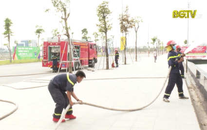 Đảm bảo phương án PCCC tại khu vực Sea Games 31