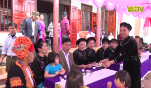 Đám cưới theo nếp sống mới ở vùng cao Sơn Động