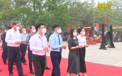 Dâng hương kỷ niệm 138 năm Khởi nghĩa Yên Thế