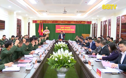Đảng ủy Quân sự tỉnh ra Nghị quyết lãnh đạo thực hiện nhiệm vụ năm 2024 