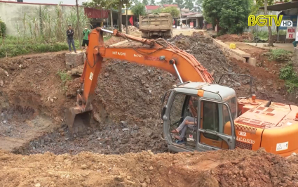 Đẩy nhanh tiến độ thi công các dự án giao thông trọng điểm phục vụ mùa vải thiều 