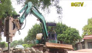 Đẩy nhanh tiến độ thi công chương trình nước sạch từ nguồn vốn vay của ngân hàng thế giới