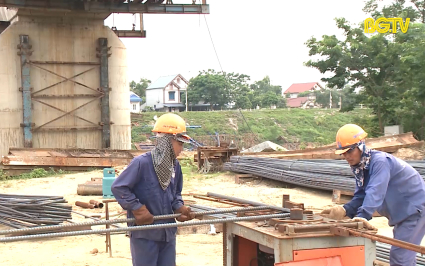 Đẩy nhanh tiến độ thi công tuyến giao thông kết nối với TP. Phổ Yên