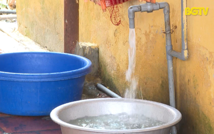 ĐBND với cử tri: Ý kiến cử tri về cấp nước sạch ở Lạng Giang