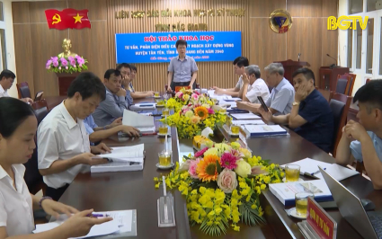 Điều chỉnh Quy hoạch xây dựng vùng huyện Tân Yên đến năm 2040