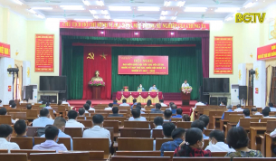 Đoàn ĐBQH tỉnh tiếp xúc cử tri huyện Hiệp Hoà và Tân Yên