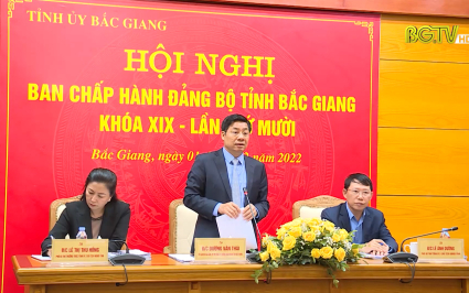 Đổi mới tư duy, lãnh đạo toàn diện, đặt quyết tâm hoàn thành cao nhất nhiệm vụ đề ra