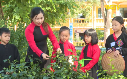 Đưa nội dung giáo dục địa phương vào trường học 