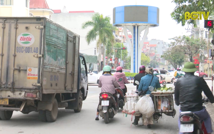 Dừng đèn đỏ ở làn rẽ phải