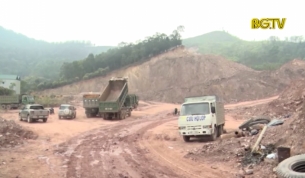 Yên Dũng: nhiều mỏ khai thác đất vẫn chưa lắp đặt trạm cân