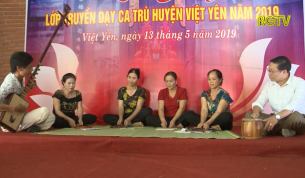 Việt Yên bảo tồn nghệ thuật Ca Trù