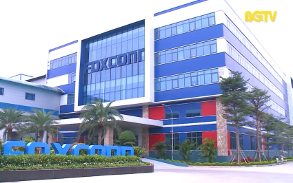 FOXCONN có vốn đầu tư lớn nhất tại Bắc Giang 