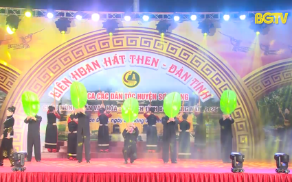 Gần 300 nghệ nhân, diễn viên quần chúng tham gia Liên hoan hát Then, đàn Tính