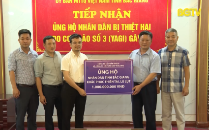 Gần 84 tỷ đồng ủng hộ vào “Quỹ cứu trợ” hỗ trợ đồng bào thiệt hại do bão số 3