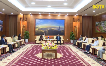Gặp gỡ, trao đổi giữa Bắc Giang và Đại sứ Thái Lan