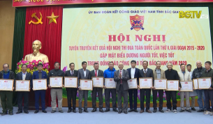 Gặp mặt, biểu dương người tốt, việc tốt trong đồng bào công giáo năm 2020