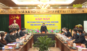 Gặp mặt các cơ quan Tài chính, Ngân hàng