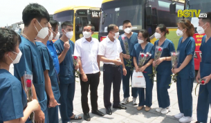 Gặp mặt Đoàn y tế hỗ trợ các tỉnh, thành phòng chống dịch