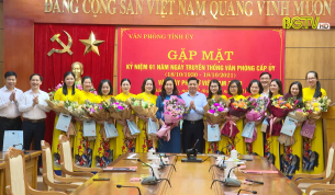 Gặp mặt kỷ niệm 91 năm ngày truyền thống Văn phòng cấp ủy
