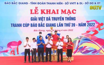 Giải Việt dã truyền thống Báo Bắc Giang: Lan toả tinh thần yêu thể thao