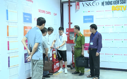 Giám sát thực hiện quy định phòng cháy chữa cháy trong các khu công nghiệp
