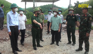 Giao nhiệm vụ diễn tập khu vực phòng thủ huyện Yên Thế năm 2021