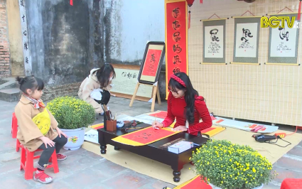 Giữ gìn nét đẹp xin chữ đầu năm