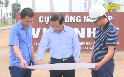 Hiệp Hoà thực hiện Nghị quyết phát triển công nghiệp