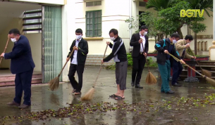Hiệp Hòa tiêu độc khử trùng sau cách ly xã hội