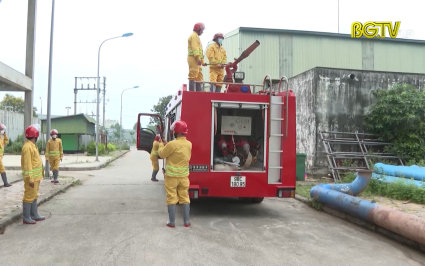 Hiệu quả của Đội PCCC chuyên ngành trong khu công nghiệp