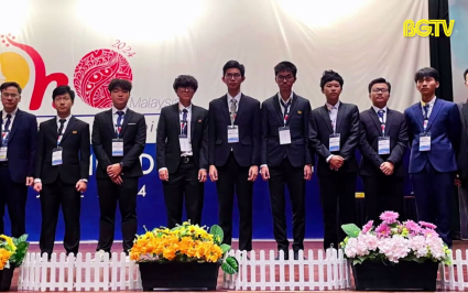 Học sinh Bắc Giang giành huy chương vàng Olympic Vật lý châu Á